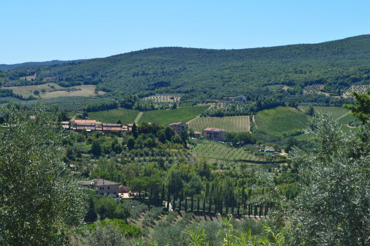 Damario Panorama Hotell Panzano in Chianti Exteriör bild