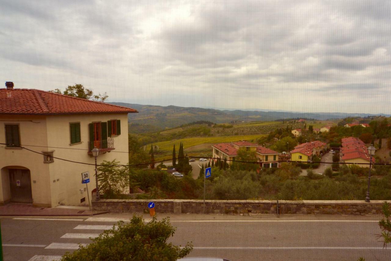 Damario Panorama Hotell Panzano in Chianti Exteriör bild
